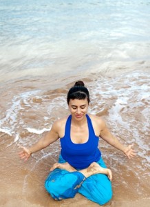 Yoga in the Ocean